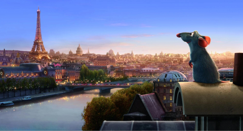 Still image from Ratatouille.